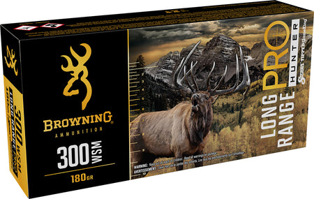 Browning .300 WSM Long Range Pro 180gr PolyTip Ammo
