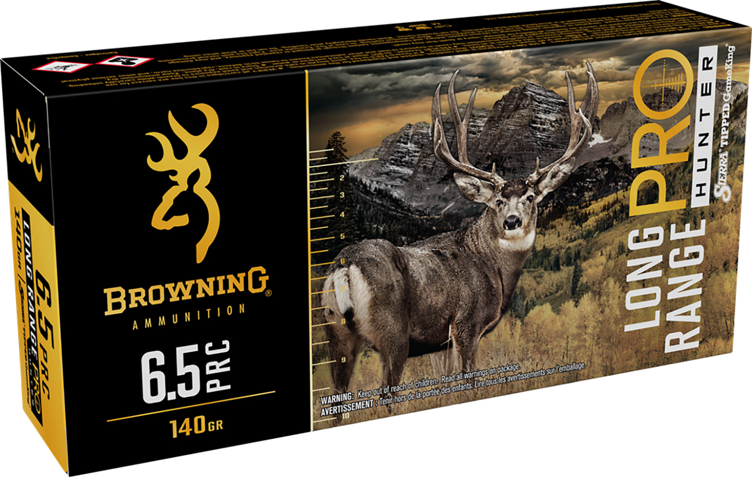 Browning 6.5 PRC Long Range Pro 130gr PolyTip Ammo