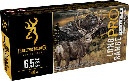 Browning 6.5 PRC Long Range Pro 130gr PolyTip Ammo