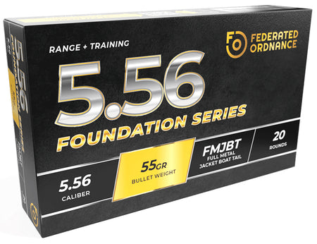 Nemo Arms 5.56x45mm NATO 55gr FMJ BT Ammo