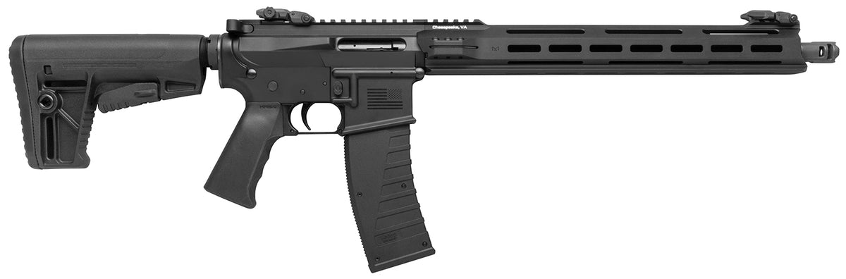 Kriss USA DM22CBL04 DMK22C Full Size 22 LR 25+1 16.50" Black Nitride Threaded Barrel, Black Aluminum Receiver w/Picatinny Rail, ARCA Swiss Handguard, Black 6 Position Synthetic Stock, Black Polymer G