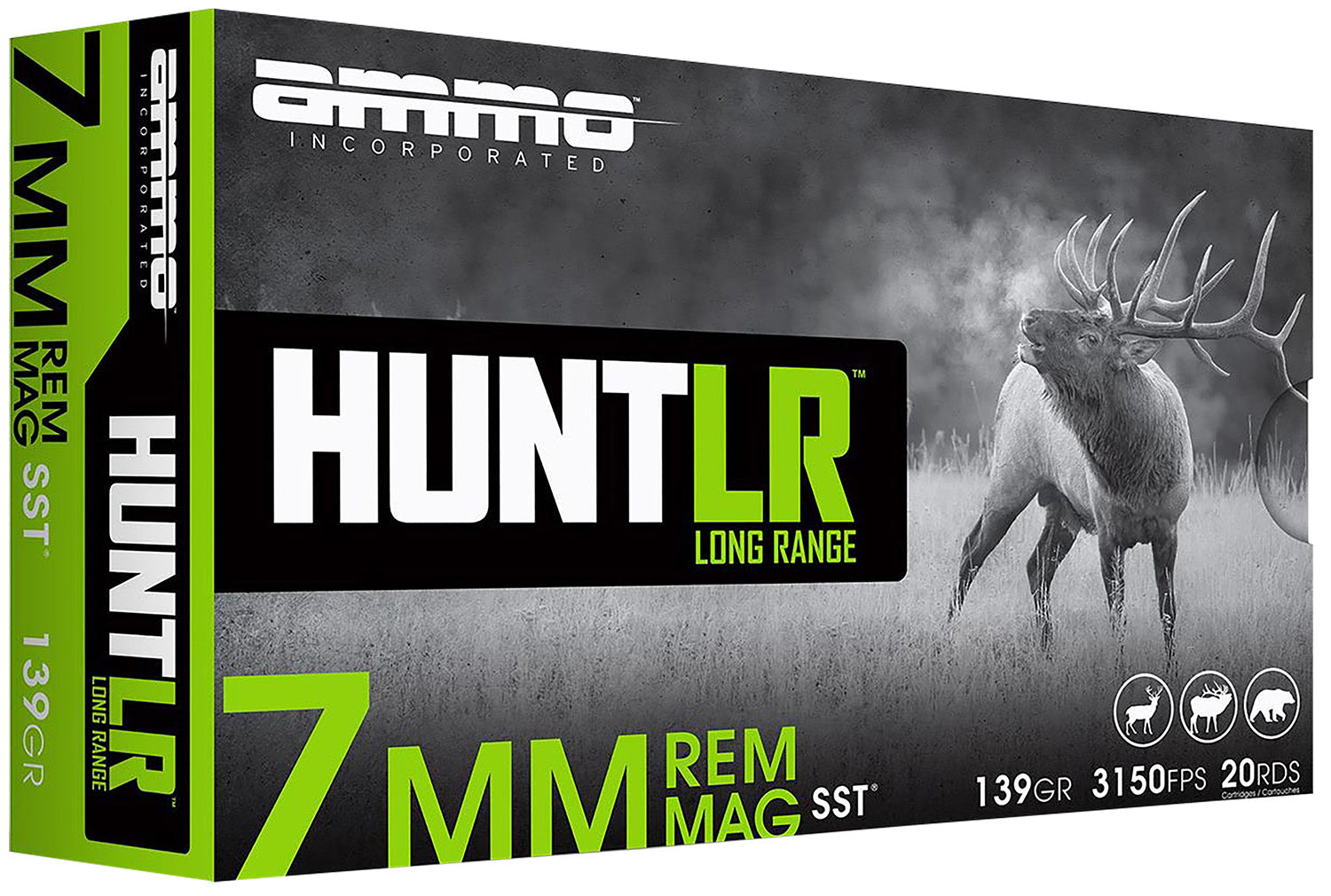 Ammo Inc 7mm Remington Mag Hunt 139gr SST Ammo
