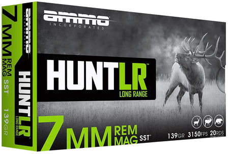 Ammo Inc 7mm Remington Mag Hunt 139gr SST Ammo