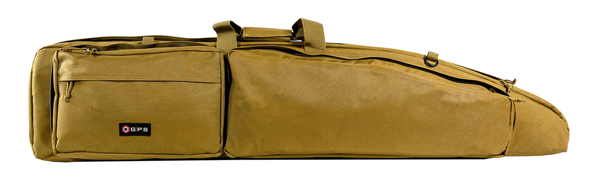 GPS Bags GPSDBRC50TAN Double Rifle Case 50" Tan