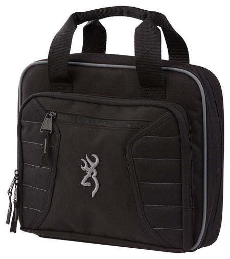 Browning 1431089901 Double Black Polyester Holds 2 Handguns