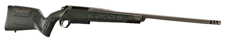 Christensen Arms 8011501000 Evoke Full Size 300 PRC 4+1 22" Burnt Bronze Cerakote #4 Contour Threaded Barrel, Gray w/Bronze Logo Hybrid Hunter w/Picatinny Rail Synthetic Stock