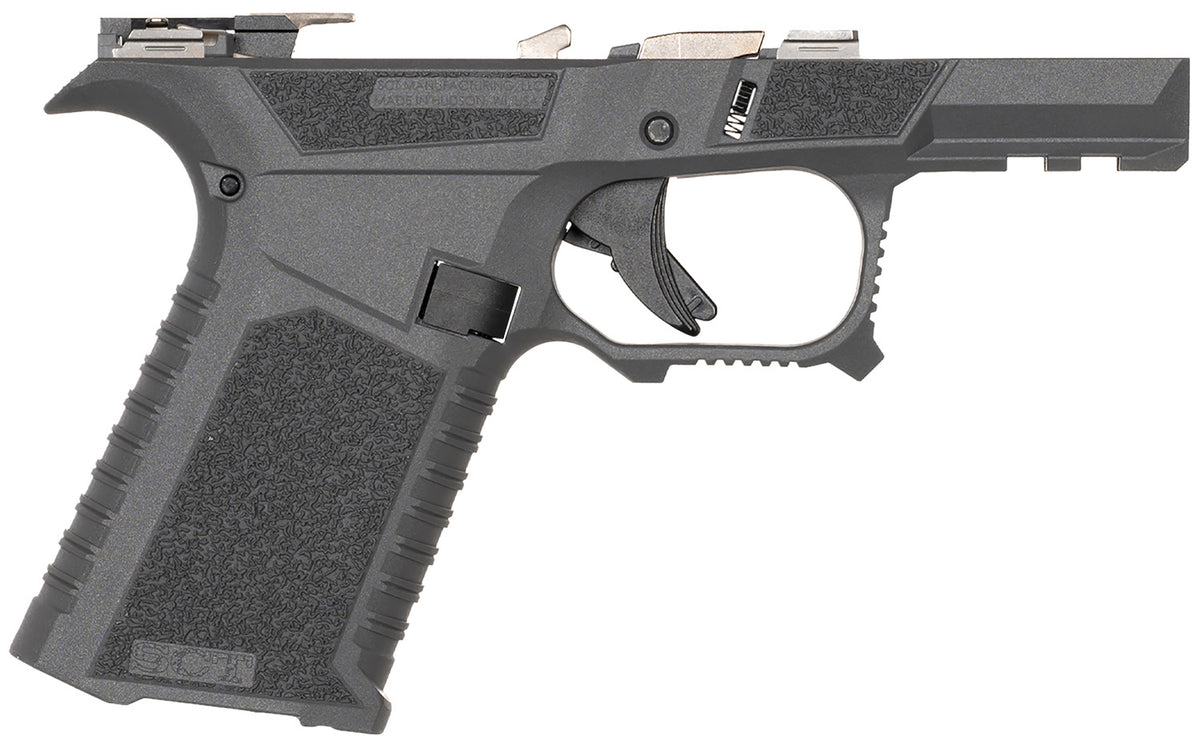 Sct Manufacturing 0226020000IC SCT SC Compatible w/ Glock 43X/48 Polymer Frame Aggressive Texture Grip