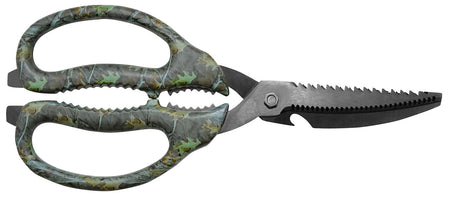 Camillus 19403 Multi-Function Game Shears Camo Shears 4" Serrated Titanium Bonded Blade, 9" Long