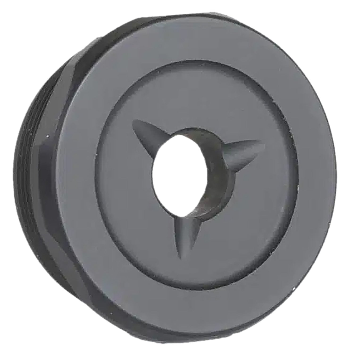 Jk Armament JK155PROEC30 155 Pro Flash Reducer End Cap 30 Cal 1.375"x24 Ti6AL4V Titanium Black