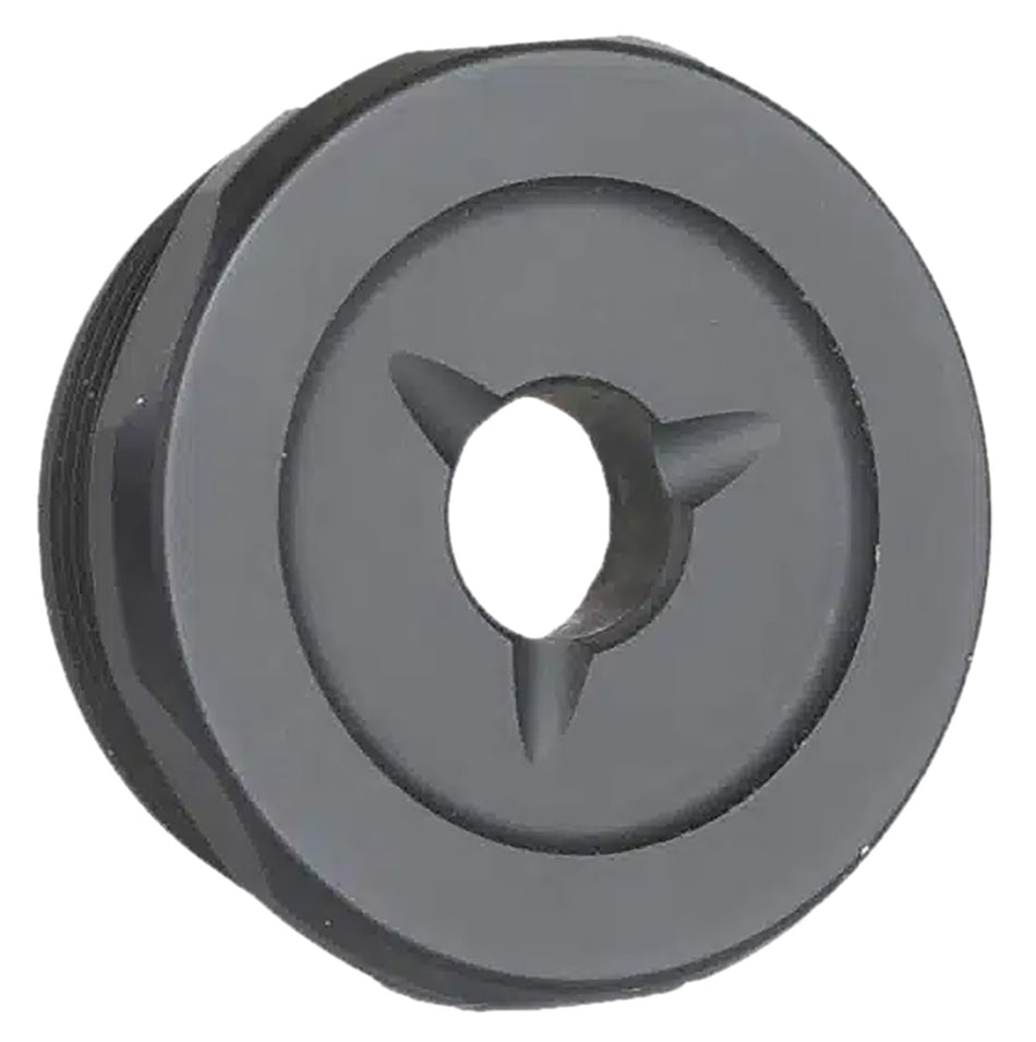 Jk Armament JK155PROEC30 155 Pro Flash Reducer End Cap 30 Cal 1.375"x24 Ti6AL4V Titanium Black