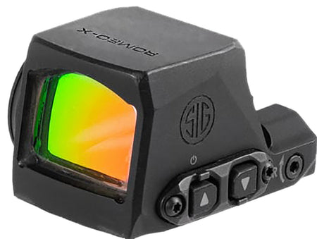 Sig Sauer Electro-Optics SORX1231 Romeo-X Black Anodized 1 x 24 mm 3 MOA Red Dot Aluminum Housing