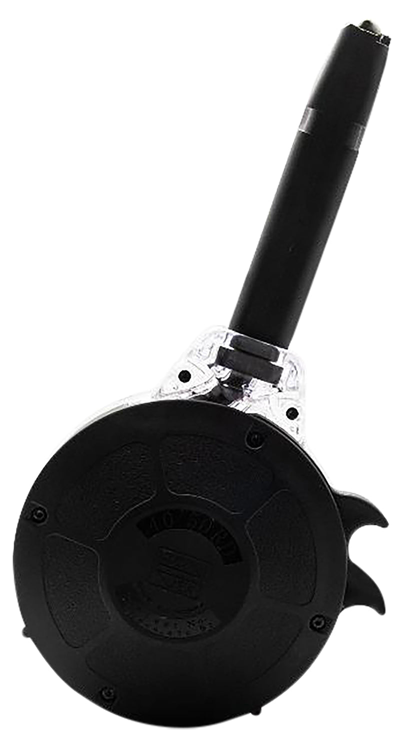 Kci Usa Inc KCIMZ028 Drum Magazine 50rd 40 S&W Compatible w/ Glock 22/23/24/27/35 Black Hardened Steel/Polymer