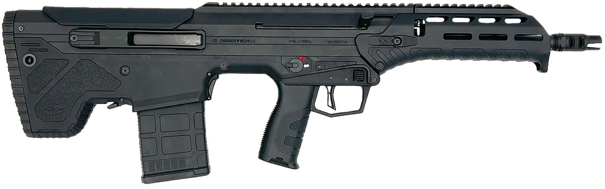 Desert Tech WLVRFA1620B WLVRN 308 Win/7.62 NATO 20+1 16" Black Steel Threaded Barrel, Black Hard Coat Anodized Picatinny Rail Aluminum Receiver, M-LOK Handguard, Black Polymer Chassis, Ambidextrous