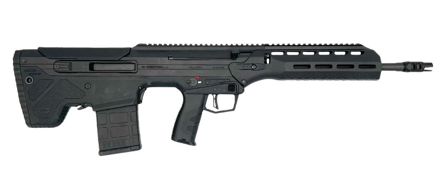 Desert Tech WLVRFB2030B WLVRN 223 Rem/5.56 NATO 30+1 20" Black Steel Threaded Barrel, Black Anodized Picatinny Rail Aluminum Receiver, M-LOK Handguard, Black Polymer Chassis, Ambidextrous