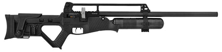 Hatsan USA HGBLITZ30 Blitz Air Rifle 30 Cal Carbon Fiber Air Tank, Open Sights, Synthetic Tactical Stock w/Elevation Adjustable Cheek Rest, Integrated Pistol Grip