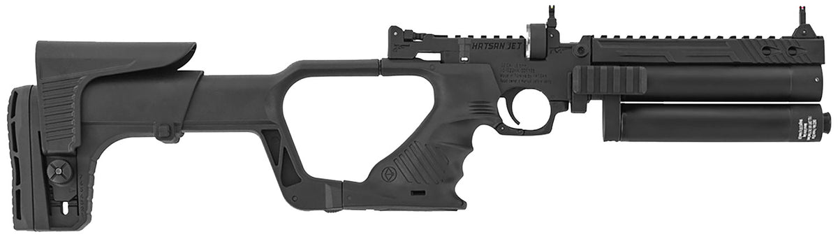Hatsan USA HG2JET25 Jet ll Air Rifle 25 Cal Black
