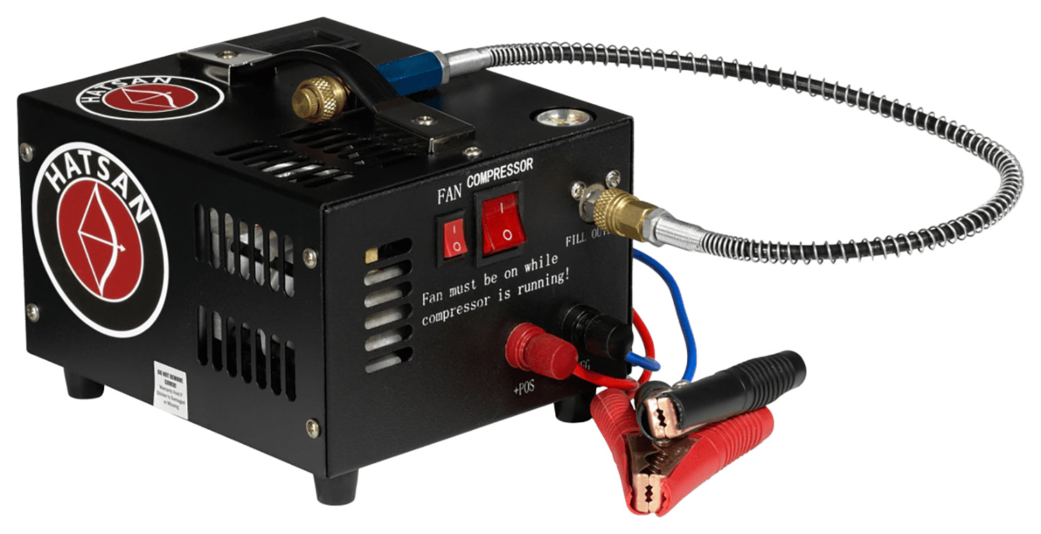 Hatsan USA HA91005 TactAir Spark PCP Compressor 4500 PSI (310 BAR) Max Black