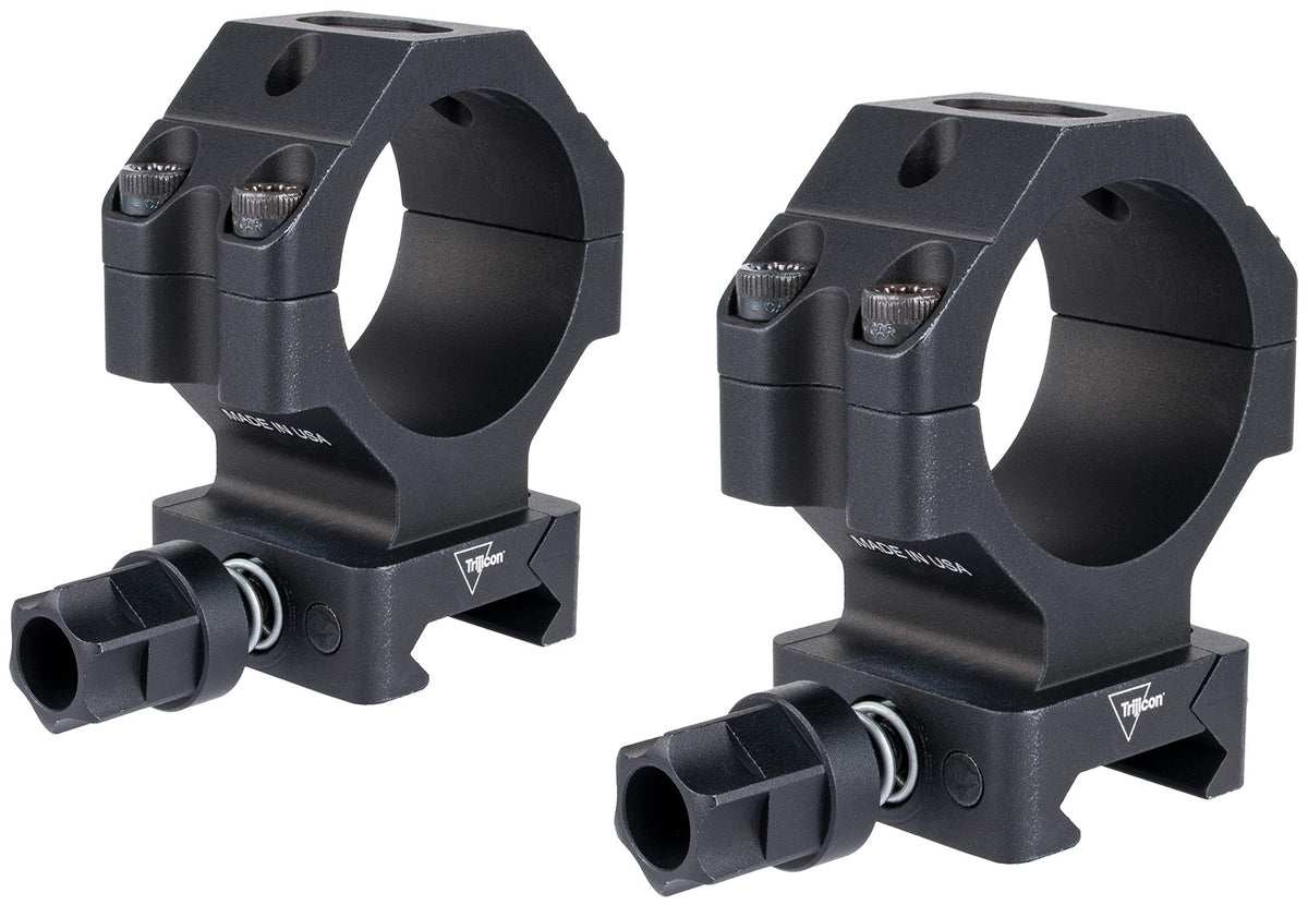 Trijicon AC22066 Scope Rings with Q-LOC Technology Matte Black 30mm High