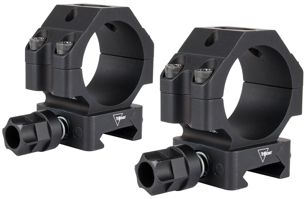 Trijicon AC22068 Scope Rings with Q-LOC Technology Matte Black 34mm Low