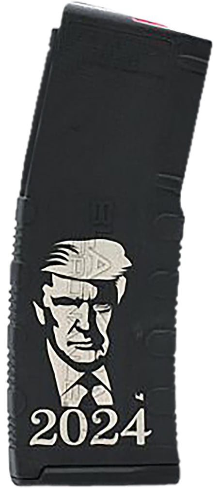 Black Rain Ordnance Magazine 30rd 223 Rem/ 5.56 NATO Trump 2024 Engraving Fits AR-15 Black Polymer