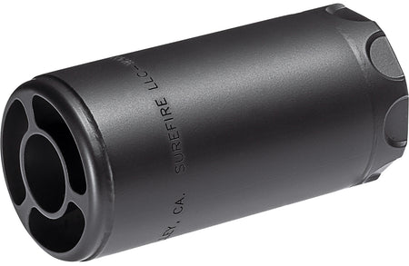 SureFire WARDEN1/2-28-BK Warden 5.56mm/7.62mm 1/2"x28 Stainless Steel Black Cerakote
