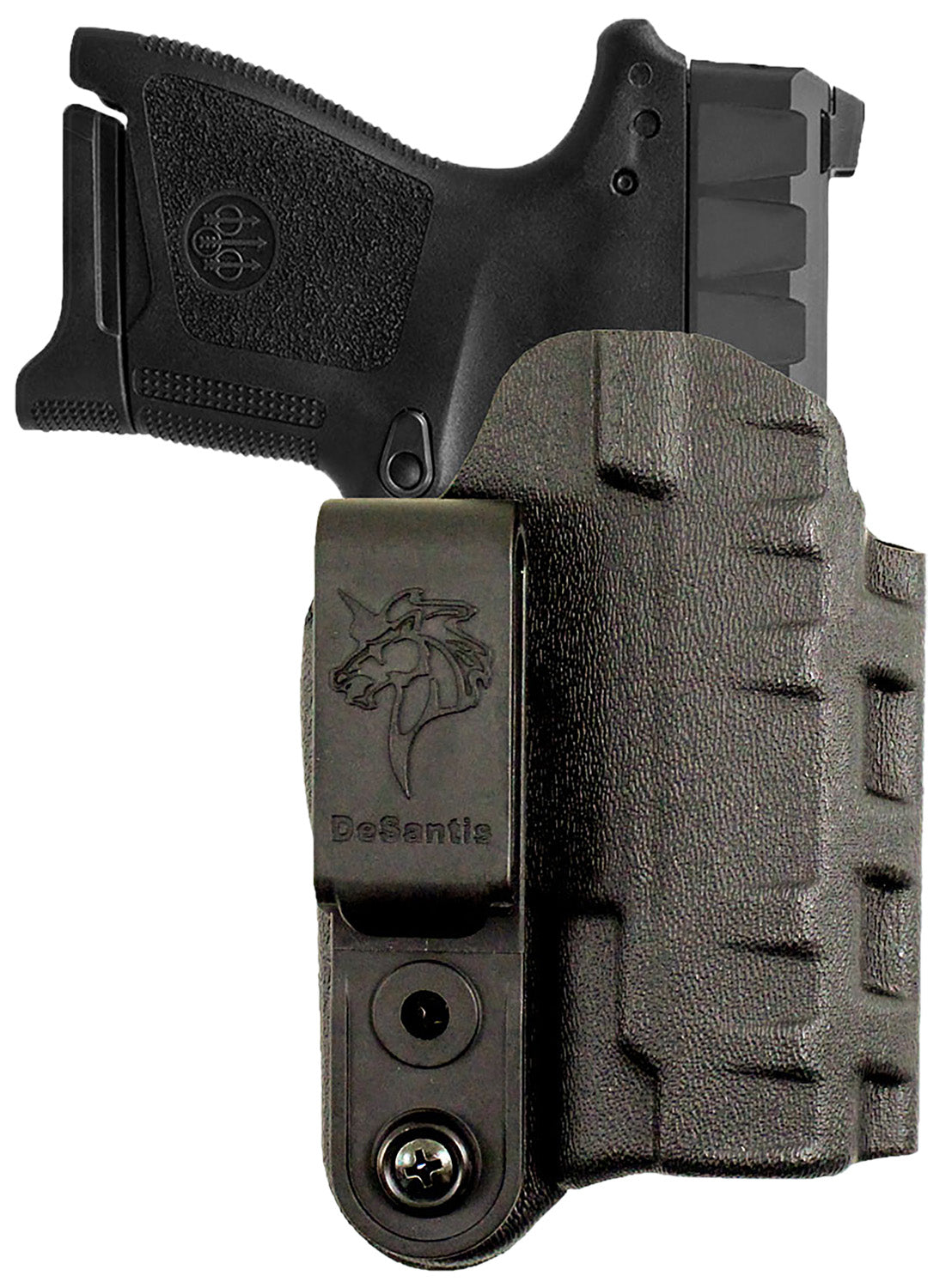 DeSantis Gunhide 137KJ1ZZ0 Slim-Tuk IWB Black Kydex Belt Clip Fits Rost Martin RMIC Ambidextrous