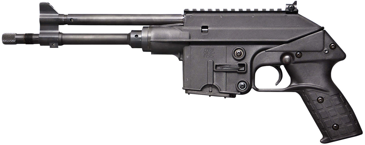 Kel-Tec PLR16FBLK PLR16 223 Rem/5.56 NATO 10+1 9.20" Black Threaded Barrel, Black Steel Picatinny Rail Receiver, Black Polymer Grips