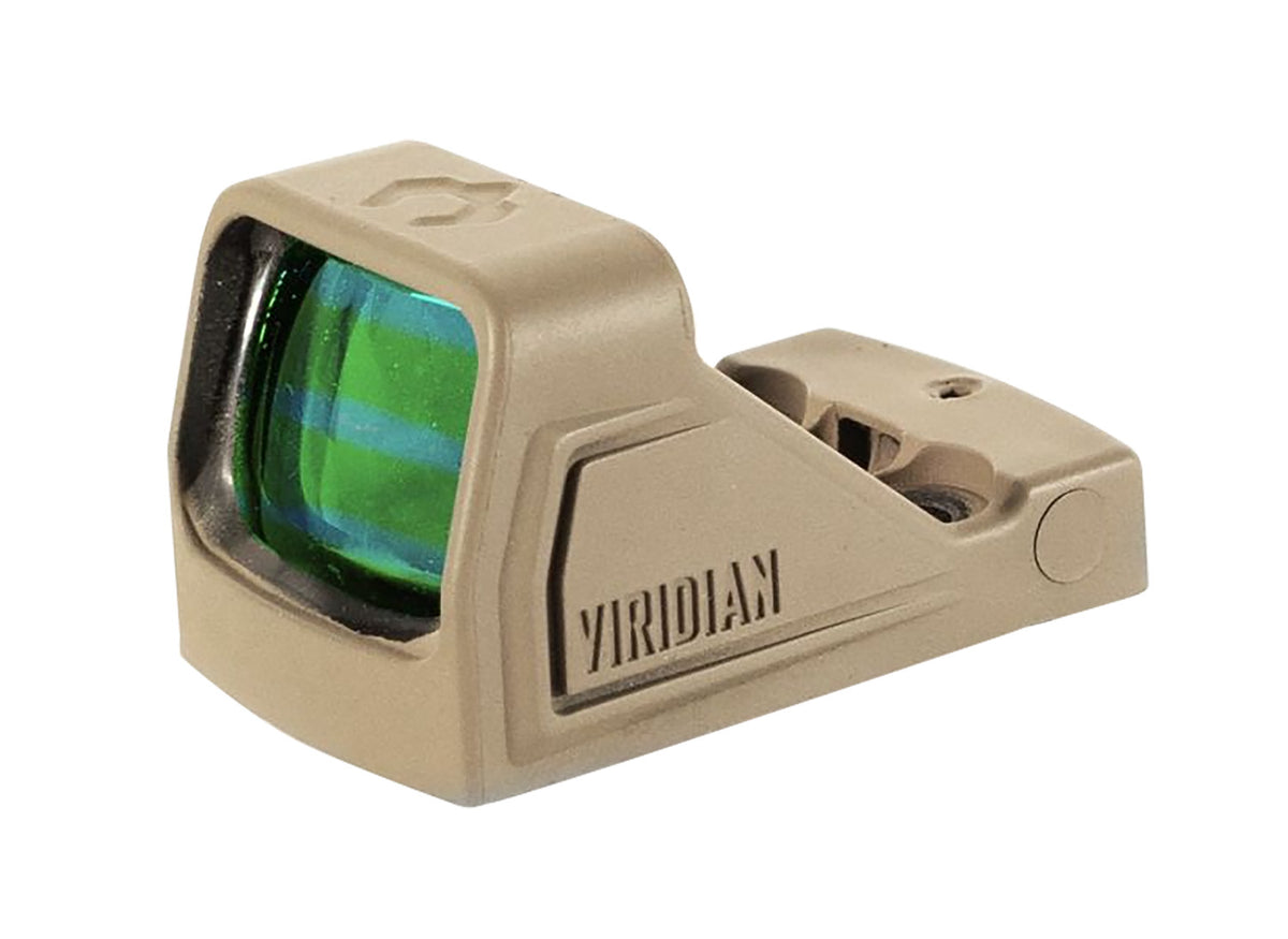 Viridian 9810142 RFX11 Flat Dark Earth 1 x 16 mm x 22 mm 3 MOA Green Dot