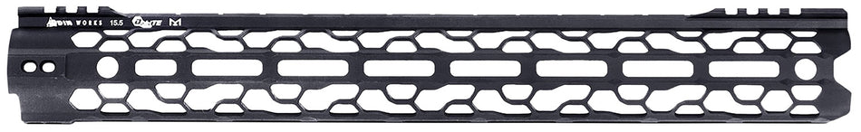 Odin Works F15MLO2 02 Lite M-LOK Forend-15.5" M-LOK, Black Aluminum, Mounting Hardware Included for AR-15