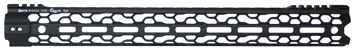 Odin Works F17MLO2308206 02 Lite AR-10 M-Lok Forend 17.50" M-LOK, Black Aluminum, Mounting Hardware Included for AR-10