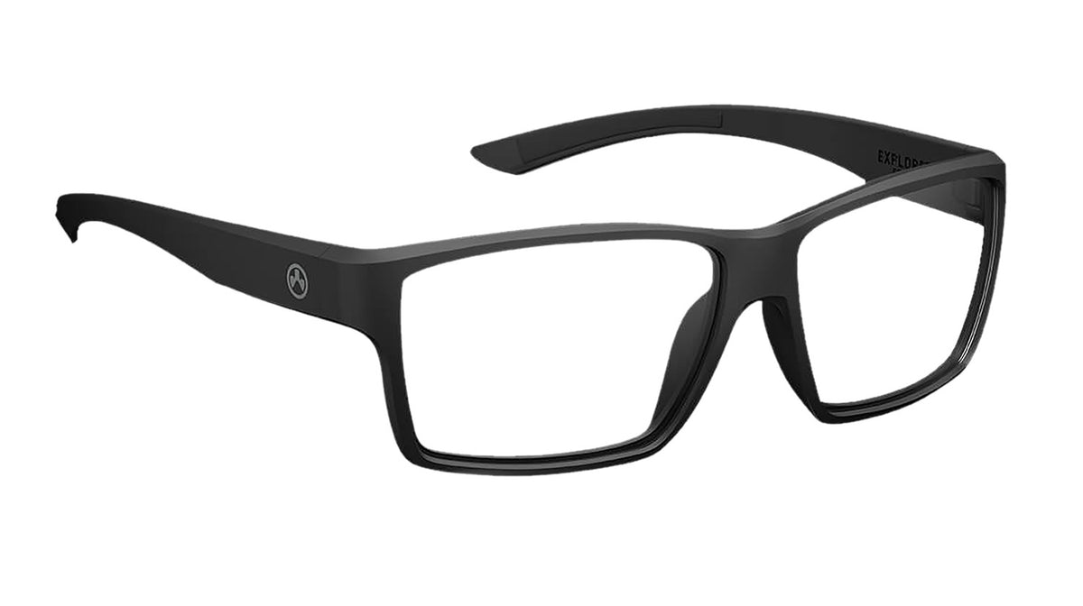 Magpul MAG114700011000 Explorer Eyewear Adult Clear Lens Black Frame