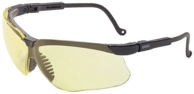 HOWARD LEIGHT GENESIS SAFETY GLASSES BLK/AMBER