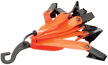 HME OTM-3 Trail Marking Orange Vinyl 3" Includes Heavy Duty Metal Clip 10 Pack