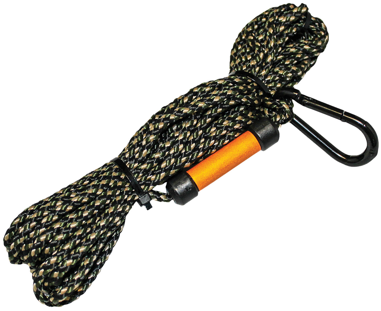 HME TMHR Hoist Rope Maxx Black Carabiner 25' Long