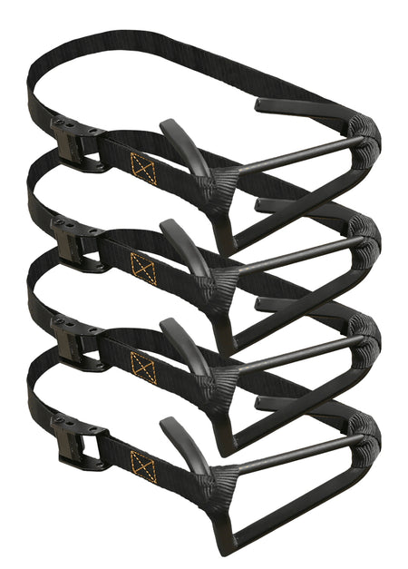 Muddy MUD-MSS-4PK Micro Stagger Step Black Steel Nylon