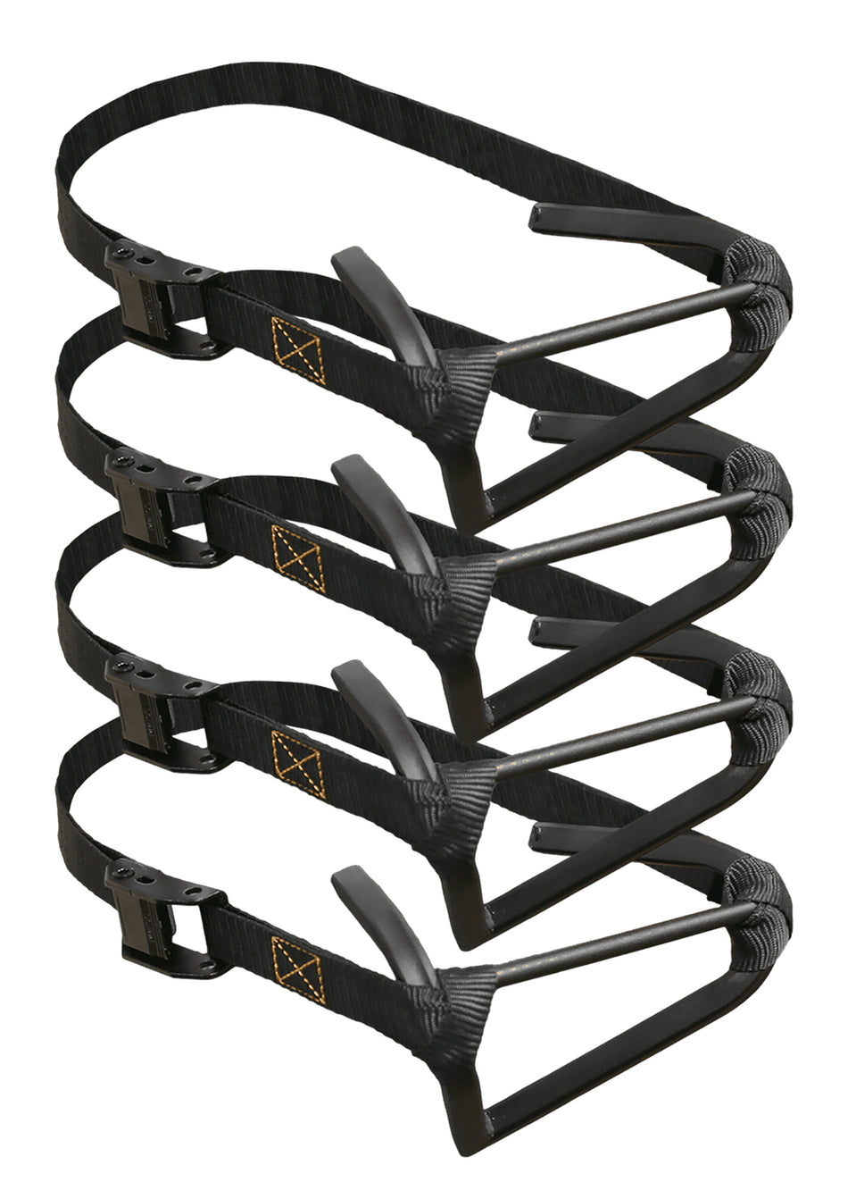 Muddy MUD-MSS-4PK Micro Stagger Step Black Steel Nylon