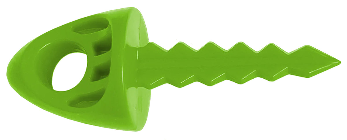 Targettack Llc Targettack Lime Green Polycarbonate Plastic 1" For Paper/Vinyl Targets 12 Pack