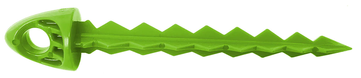 Targettack Llc Targettack Lime Green Polycarbonate Plastic 3" For Paper/Vinyl Targets 6 Pack