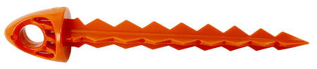 Targettack Llc Targettack Orange Polycarbonate Plastic 3" For Paper/Vinyl Targets 12 Pack