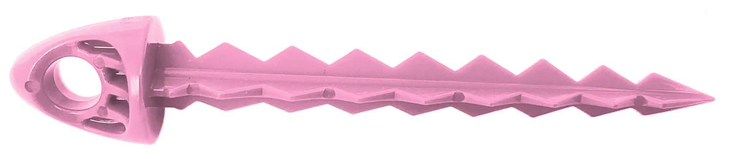Targettack Llc Targettack Pink Polycarbonate Plastic 3" For Paper/Vinyl Targets 6 Pack