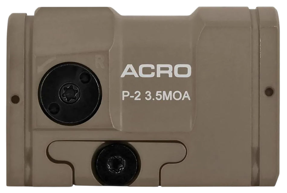 B&T Firearms AP200777FDEM Aimpoint ACRO P-2 Flat Dark Earth 1 x 0.59" x 0.59" 3.5 MOA Red Dot