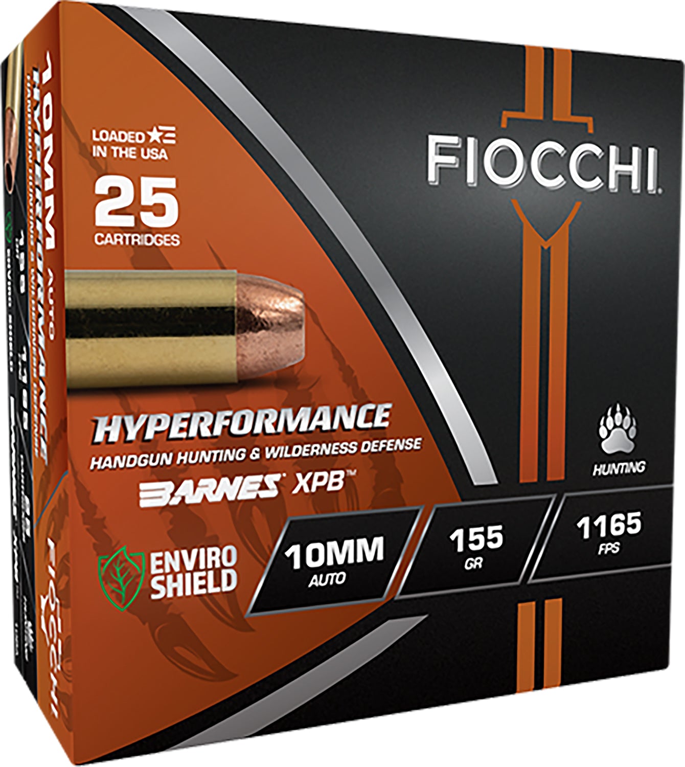 Fiocchi 10mm Auto Hyperformance Hunt 155gr CSHP Ammo
