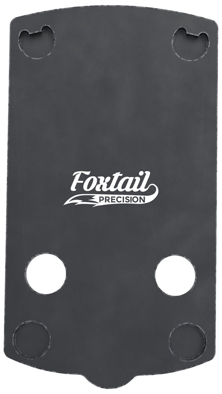 Foxtail Precision 100005 Red Dot Adapter Plate for Optics-Ready Pistol Black Anodized Glock 43X/48 MOS Springfield Armory OSP