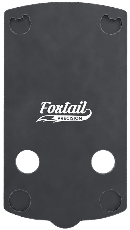 Foxtail Precision 100009 Red Dot Adapter Plate for Optics-Ready Pistol Black Anodized Glock 43X/48 MOS Springfield Armory OSP