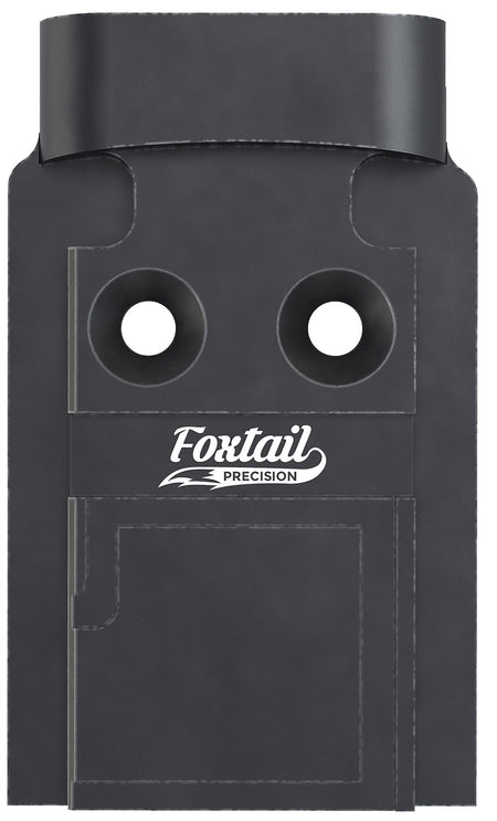 Foxtail Precision 100008 Red Dot Adapter Plate for Optics-Ready Pistol Black Anodized Glock MOS