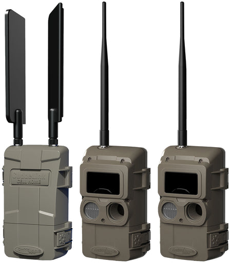 Cuddeback KT002 CuddeLink Black Flash Starter Kit Brown 3 Pack