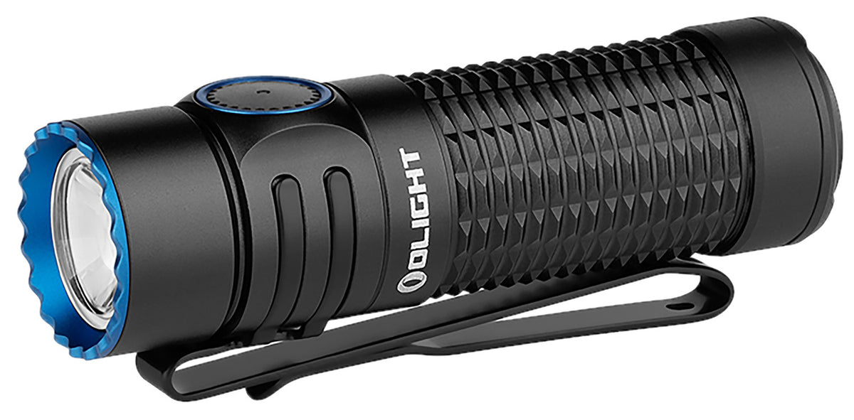 Olightstore Usa Inc WARRIORNANOBK Warrior Nano Black Anodized 15/60/400/600/1,200 Lumens White LED