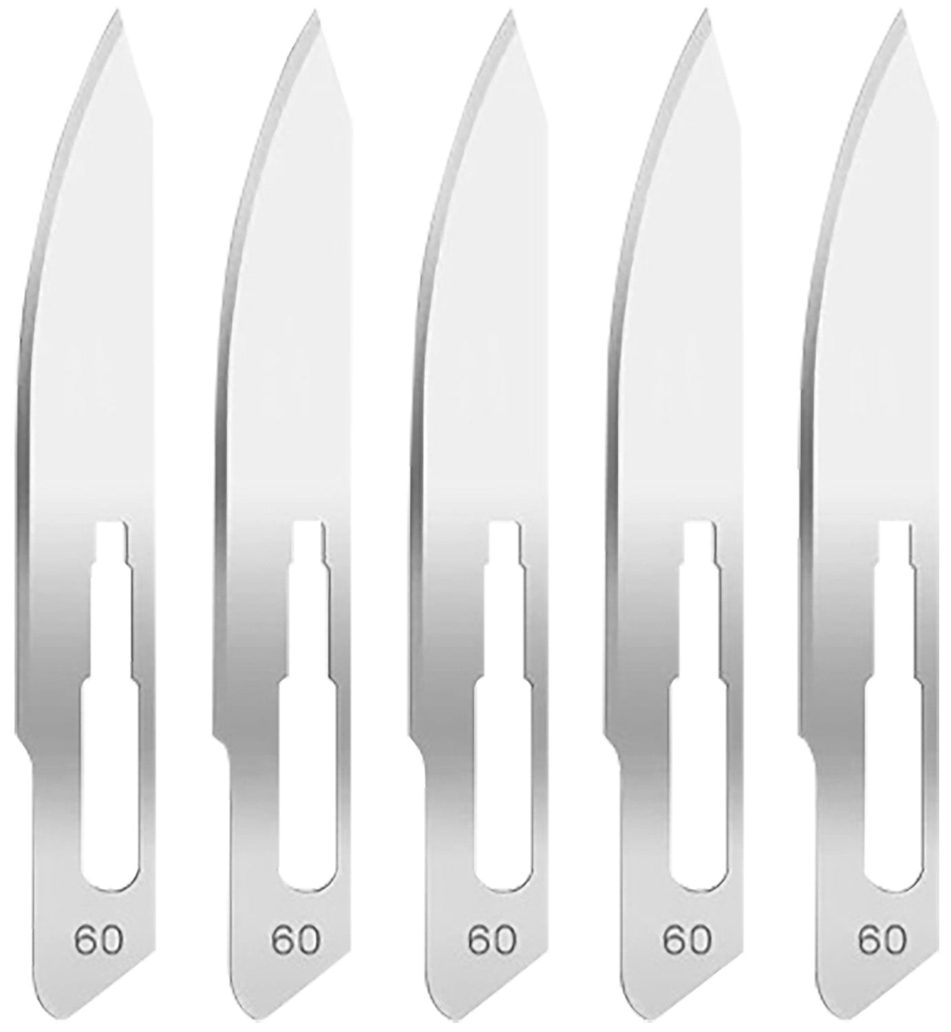 Hogue 35886 Expel Replacement Blades High Carbon Steel Blade #60 5 Blades