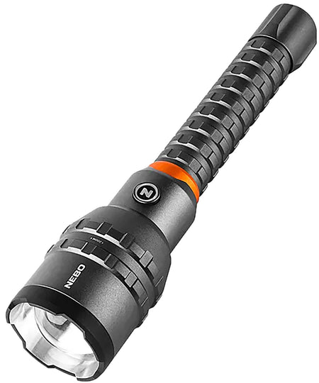 Alliance Consumer Group NEBFLT1043 Davinci 12000L Flashlight Black Anodized 300/3,000/7,000/12,000 Lumens White LED