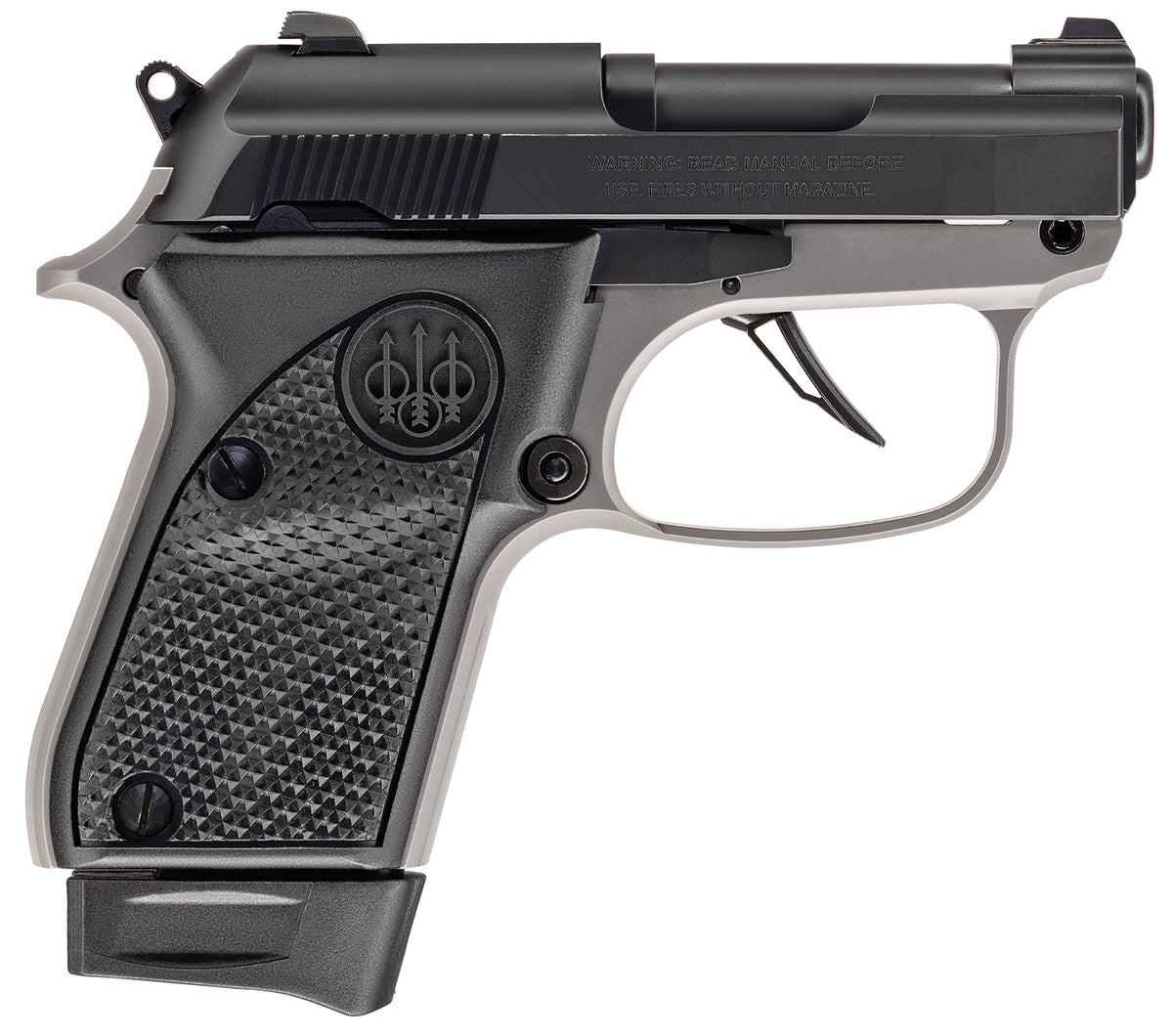 Beretta USA J30X32R8 30X Tomcat Do It Yourself Micro-Compact Frame 32 ACP 8+1 2.40" Black Steel Tip-Up Barrel, Black Bruniton Serrated Steel Slide, Black Aluminum Frame w/Beavertail, Helica Grip